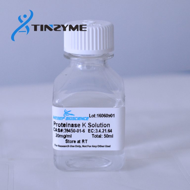 Proteinase K Lyophilized Powder 20mg Tinzyme